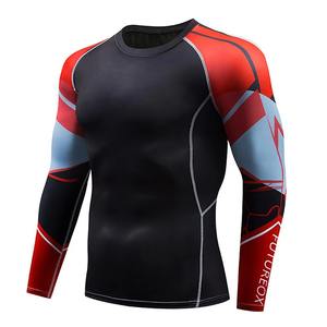 Ropa de entrenamiento Rash Guard para hombre superventas precio de venta al por mayor en línea - Product Image 5