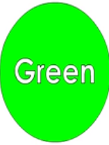 สีเขียว