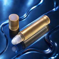 Flacon roll-on en verre fin 20 ml mat couleur pop pour marque de parfum de niche, identité de marque, marque privée
