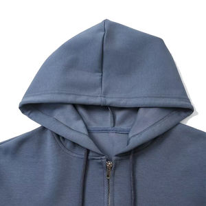 Femmes Double Face Vintage À Manches Longues Hoodies Sweats Nouvelle Mode pour Automne Hiver Lavage À L'acide Technique ODM Fourniture Avant - Product Image 3