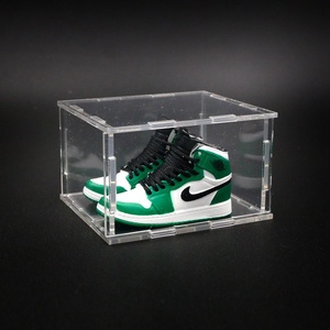 Clear Acrylic Storage Box with Lid Stackable Organizer for <strong>Clothes</strong> and Sneakers Durable Design for Closet and Home Organization - Product Image 5