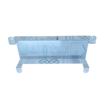Pièce de support de montage personnalisée fabriquée sur mesure en acrylique découpé et formé par CNC de précision