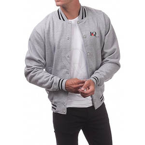 Chaqueta Urbana para Hombre, Estilo Letterman, Cuello Alto, Logotipo Frontal, Elegante, Casual, Reversible, Tejido Cómodo para Moda Urbana - Product Image 5