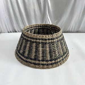 Sisu 2025 Collar de Árbol de Navidad Tejido a Mano, Falda de Árbol de Navidad de Pasto Marino, Decoración Navideña, Decoración Navideña de Pasto Marino - Product Image 5