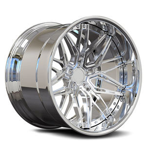 उच्च प्रदर्शन रेसिंग कार व्हील रिम जाली मिश्र धातु 2 टुकड़े - Product Image 2