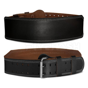 Ceinture de musculation en cuir robuste pour la musculation, ceinture durable pour l'entraînement de force, ceinture en cuir pour la musculation - Product Image 6