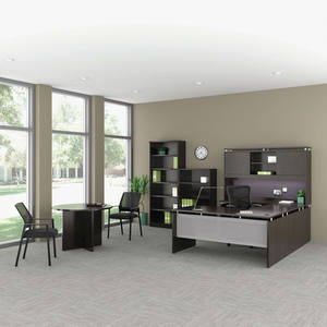 Alera ALEVA7142ES Espresso 42 Pulgadas X 29.5 Pulgadas Mesa de Conferencia Redonda Valencia con Patas - Product Image 3