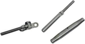 Juego <span class=keywords><strong>de</strong></span> herrajes para barandillas <span class=keywords><strong>de</strong></span> <span class=keywords><strong>Cable</strong></span> <span class=keywords><strong>de</strong></span> <span class=keywords><strong>acero</strong></span> inoxidable, <span class=keywords><strong>Tensor</strong></span> <span class=keywords><strong>de</strong></span> <span class=keywords><strong>tensor</strong></span> <span class=keywords><strong>de</strong></span> 1/4 ", palanca <span class=keywords><strong>de</strong></span> cubierta y perno <span class=keywords><strong>de</strong></span> estampa, 1/<span class=keywords><strong>8</strong></span> <span class=keywords><strong>tensor</strong></span> <span class=keywords><strong>de</strong></span>", <span class=keywords><strong>Cable</strong></span> - Product Image 3