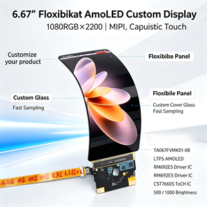 Écran AMOLED flexible d'origine de 6,67 pouces, résolution 1080x2400 FHD+, dalle OLED LTPS à pixels Windmill pour projets de smartphones avancés - Product Image 1