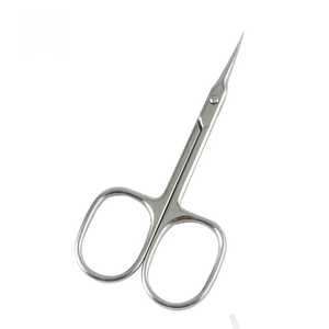 Ciseaux de manucure professionnels de haute qualité en acier inoxydable à lame droite, ciseaux à cuticules tranchants, soins personnels, salon de beauté, sourcils - Product Image 4