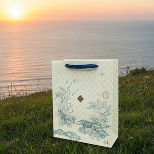 Luxury Art <b>Paper</b> Gift Bag with Custom Logo Eco-Friendly <b>Biodegradable</b> Packaging for Premium Gift Presentation & Decoration - Product Image 2