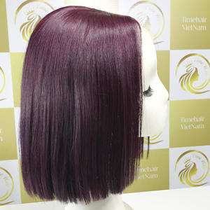 Perruques Lace Front Ready Ship Bonestraight Couleur personnalisable Extensions de cheveux humains vierges vietnamiens Remy Trame plate de haute qualité - Product Image 1