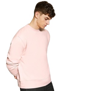 เสื้อสเวตเตอร์คอตตอนโพลีเอสเตอร์สำหรับผู้ชายเสื้อสเวตเชิ้ตคอกลมผ้าคอตตอนแบบออกแบบได้เองแฟชั่นใหม่ - Product Image 1