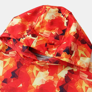 Sudadera con Capucha Extra Grande Personalizable de Algodón de 380 g para Hombre, Sudadera Corta de Lujo, Estilo Urbano, Gruesa, para Invierno, Lisa, Teñida, Estampada - Product Image 3