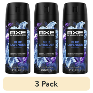 (Paquete de 3) Desodorante en Aerosol para Hombre Axe Fine Fragrance Collection, Blue Lavender Sin Aluminio, 4 oz - Product Image 2