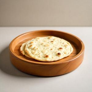 Assiette Chapati en bois fait à la main en bois d'acacia naturel plat Roti écologique pour table à manger de cuisine et but de service alimentaire - Product Image 1