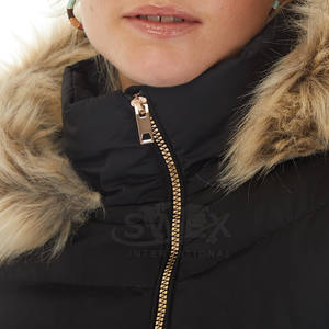 Chaqueta Parka Premium para Mujer con Cinturón, Abrigo Largo de Invierno, Precio al por Mayor - Product Image 3