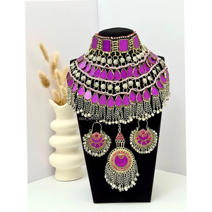 Conjuntos de joyería afgana para mujer Diseño personalizado ligero y transpirable Alta calidad a precio mayorista - Product Image 2