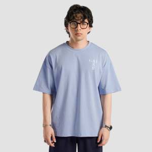 Camiseta Ajustada para Hombre ARR X GAI (Azul Claro) Drifit Jersey con Etiqueta Personalizada, Gráficos 3D y Logotipos Impresos - Product Image 1