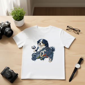 T-Shirt Unisex di Alta Qualità 100% Cotone con Stampa Personalizzata e Logo Serigrafato sul Davanti (XL) - Product Image 3