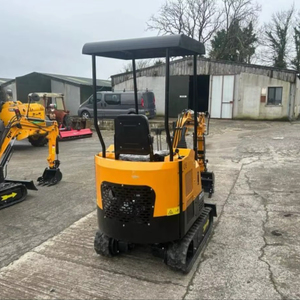 Livraison gratuite Captok Ck15 EPA CE approuvé 1.2 tonnes 13.5HP mini pelle Eaton cylindre hydraulique noyau moteur pompe boîte de vitesses PLC - Product Image 1