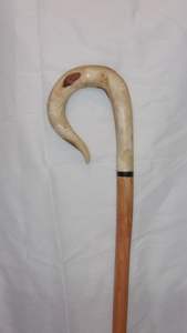 FABRICATION de la poignée Corne de buffle Taille personnalisée Poignée de bâton en corne de buffle naturelle de meilleure qualité Poignée de bâton de vache de couleur naturelle - Product Image 2