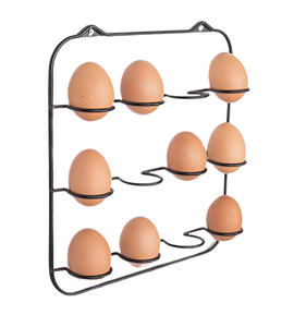 Handmade Black Color Iron <b>Egg</b> Stand With Wooden Handle Exclusive Quality <b>Egg</b> Stand At Competitive Price - Product Image 3