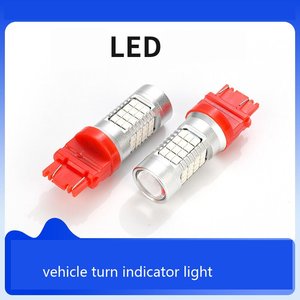 Bombillas LED automotrices T20/S25/T25 3157 2835-54SMD Lente de enfoque LED Señal de giro de marcha atrás Hecho en China <span class=keywords><strong>Coche</strong></span> de <span class=keywords><strong>mano</strong></span> izquierda - Product Image 2