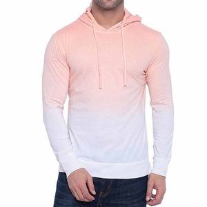 Sudadera con capucha de calidad superior para hombre Peso pesado 100% Algodón Estampado gris y blanco Excelente para el invierno - Product Image 3