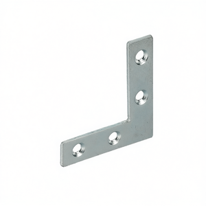 เหล็กฉากแบน VORMANN ขนาด 75 x 75 มม. ความกว้าง 12 มม. ความหนา 1.5 มม. เหล็กชุบสังกะสีสีน้ำเงิน สำหรับชั้นวางของ บรรจุ 100 ชิ้น - Product Image 3