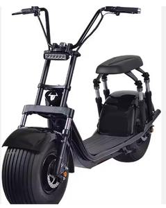 Motocicleta Eléctrica de Alta Calidad de 2000W, Llanta Ancha, Velocidad Máxima de 40 MPH, Autonomía de 50 Millas, Doble Freno de Disco - Product Image 1