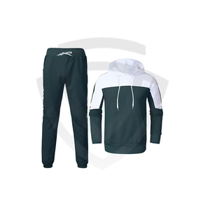 Conjunto Deportivo Unisex de Alta Calidad, Sólido, Cómodo, Transpirable, Antiestático, con Capucha y Cierre de Cordón, Último Diseño de Otoño, 100% - Product Image 1