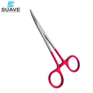 ที่จับสีแดงคุณภาพสูงสุดผลิตภัณฑ์มาใหม่โรงงานอัตราคีมผ่าตัดเหล็กโดย SUAVE เครื่องมือผ่าตัด - Product Image 4