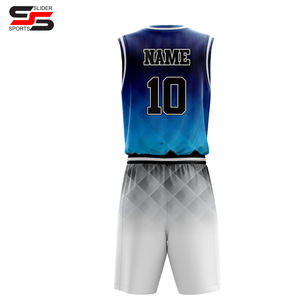 Vente chaude Ensemble de maillot de basket respirant de haute qualité pour adultes Taille personnalisable Service OEM Évacuation de l'humidité - Product Image 6