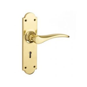 Thủ công Brass nội bộ cửa xử lý Scroll LEVER thiết kế với khóa an toàn & <span class=keywords><strong>Latch</strong></span> cơ chế đánh bóng <span class=keywords><strong>Antique</strong></span> kết thúc - Product Image 4