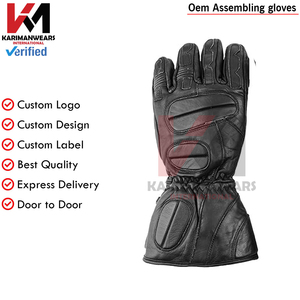 Guantes de Trabajo de Cuero de Invierno de Primera Calidad, Guantes Resistentes de Cuero Vacuno para Clima Frío Extremo, Guantes Térmicos Aislantes para Invierno - Product Image 3