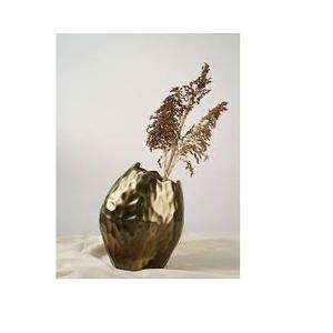Florero de artesanía pulido de plata moderna, jarra de flores de recipiente de Metal transparente con forma personalizada para mesa de cena de hoteles - Product Image 4