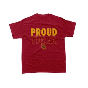 เสื้อยืดมหาวิทยาลัยทัสคีกีดีไซน์มาสค็อตเครื่องแต่งกายลายเสือ1881เครื่องแต่งกายคอตตอนจิตวิญญาณของโรงเรียนเสื้อวินเทจสำหรับทั้งชายและหญิง - Product Image 4