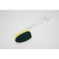 Savon de cuisine, éponge de nettoyage, éponge facile à distribuer, brosse à vaisselle avec éponge robuste