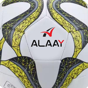 Alaay PU pelota de fútbol cosida a máquina PVC TPU Material tamaño 5 interior/exterior entrenamiento y partido deportes entusiastas promociones - Product Image 3