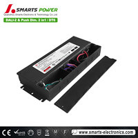 7 ans de garantie Tension constante Dali-2 & Push Gradation LED Driver 150w Ac à Dc LED Alimentation 12v 24v 36v 48v