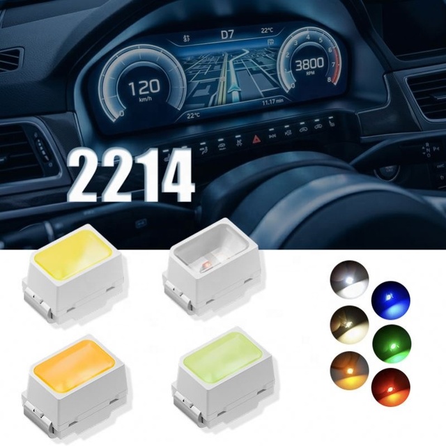XINGLIGHT 2214 Mini Top LED Chip 0508 High Power High Brightness Red Yellow Green Orange White Blue Warm White SMD LED