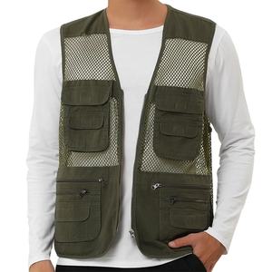 เสื้อกั๊กสำหรับล่าสัตว์ดีไซน์ใหม่ ระบายอากาศได้ดี สำหรับฤดูหนาว พิมพ์ลายได้ตามสั่ง สำหรับผู้ชาย บริการ OEM กันน้ำ ผลิตจากโพลีเอสเตอร์ เหมาะสำหรับกิจกรรมกลางแจ้ง - Product Image 2