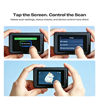 Scanner 3D portable Creality Pika AI avec laser bleu 7 lignes, double lumière NIR, précision de 0,03 mm pour la rétro-ingénierie et l'impression 3D