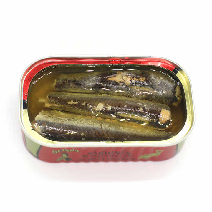 Canned Sardines in Vegetable Oil - 125g OEM Brand Factory