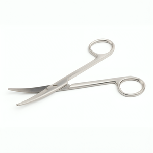 Ciseaux chirurgicaux vétérinaires Lister de qualité supérieure, 16 cm/6,3 po, à lame plate/sonde droite, sûrs pour la dissection - Product Image 2