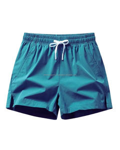 Short en coton éponge pour hommes broderie personnalisée logo vente en gros streetwear fournisseur marques unisexe OEM ODM Shorts - Product Image 1