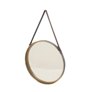 Wholesale Modern High Quality <b>Hanging</b> Metal Wall <b>Mirrors</b> Decorative Wall <b>Mirror</b> Bathroom Bedroom Living Decor Indian Exporter - Product Image 2