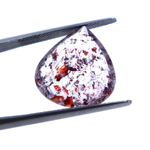 Super Seven Lepidocrocite Améthyste Rutile Cabochons de pierre taillée à facettes Pierres naturelles Super Seven Cut Pierres précieuses en vrac - Product Image 4