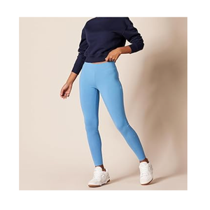 Premium Quality Women's Custom Designed Leggings with Comfortable Stretchable Waistband Cheap Bulk Pricing with Logo Included - Product Image 1